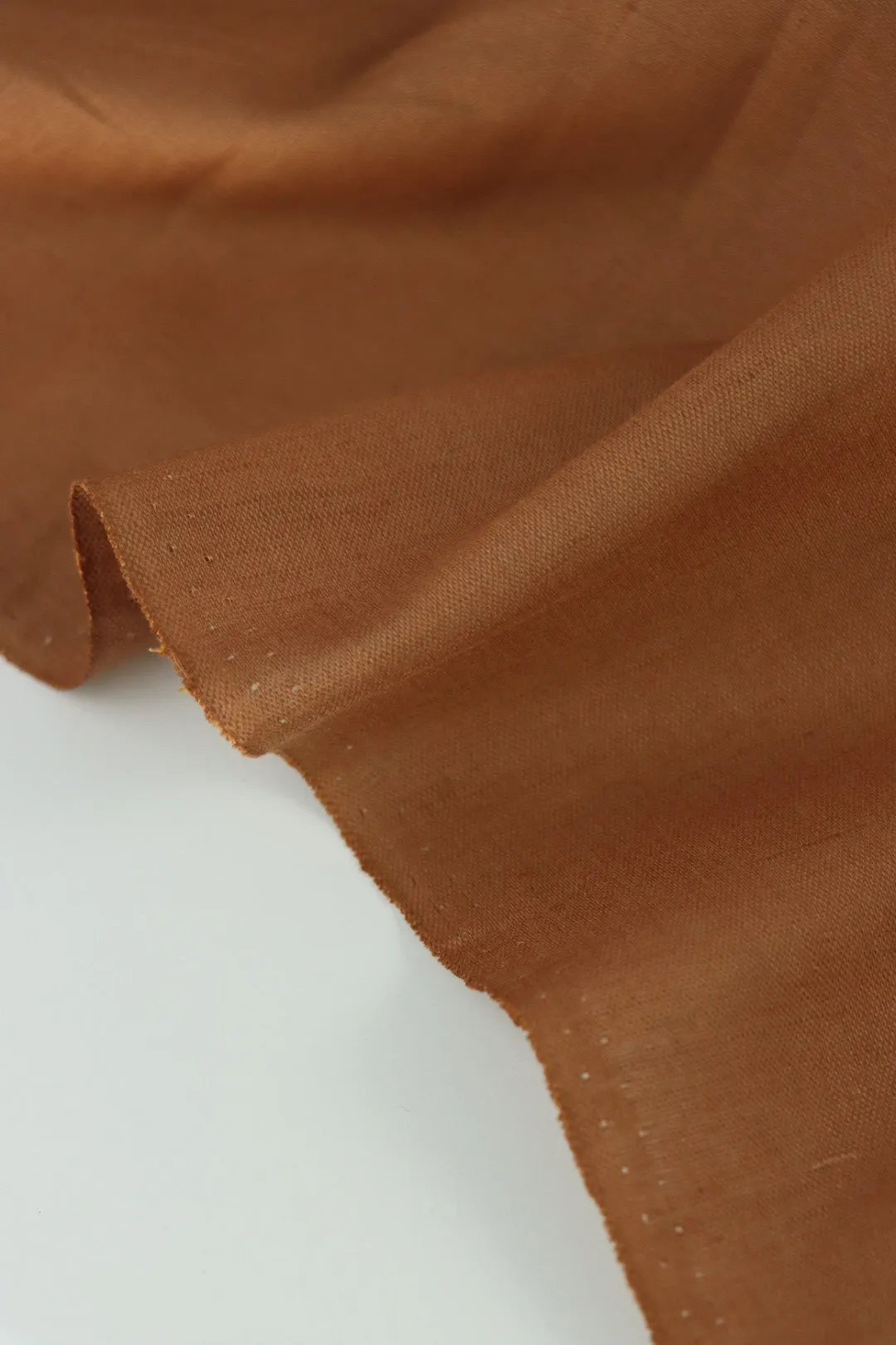 2YD PRECUT; Caramel Latte Parkville Linen Cotton
