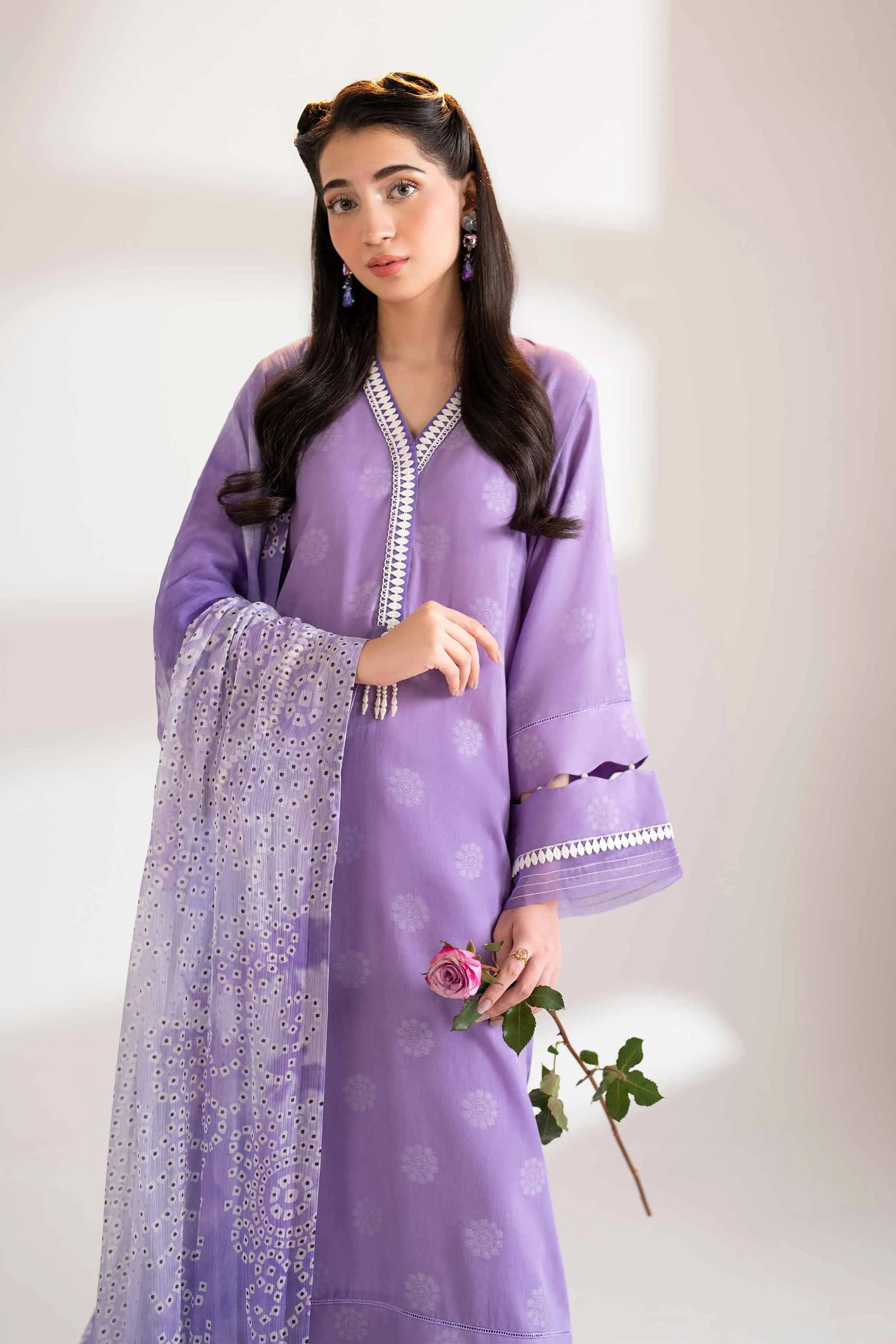 3 Piece - Jacquard Suit - 42402127