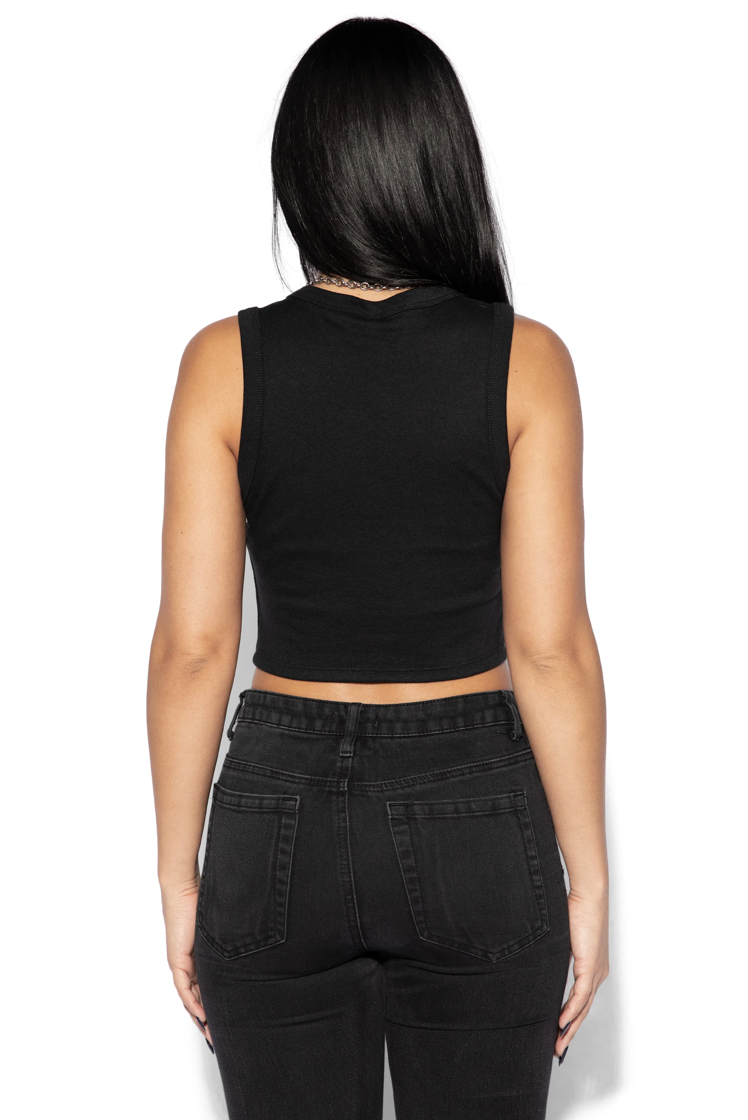 666 - Muscle Crop Tank