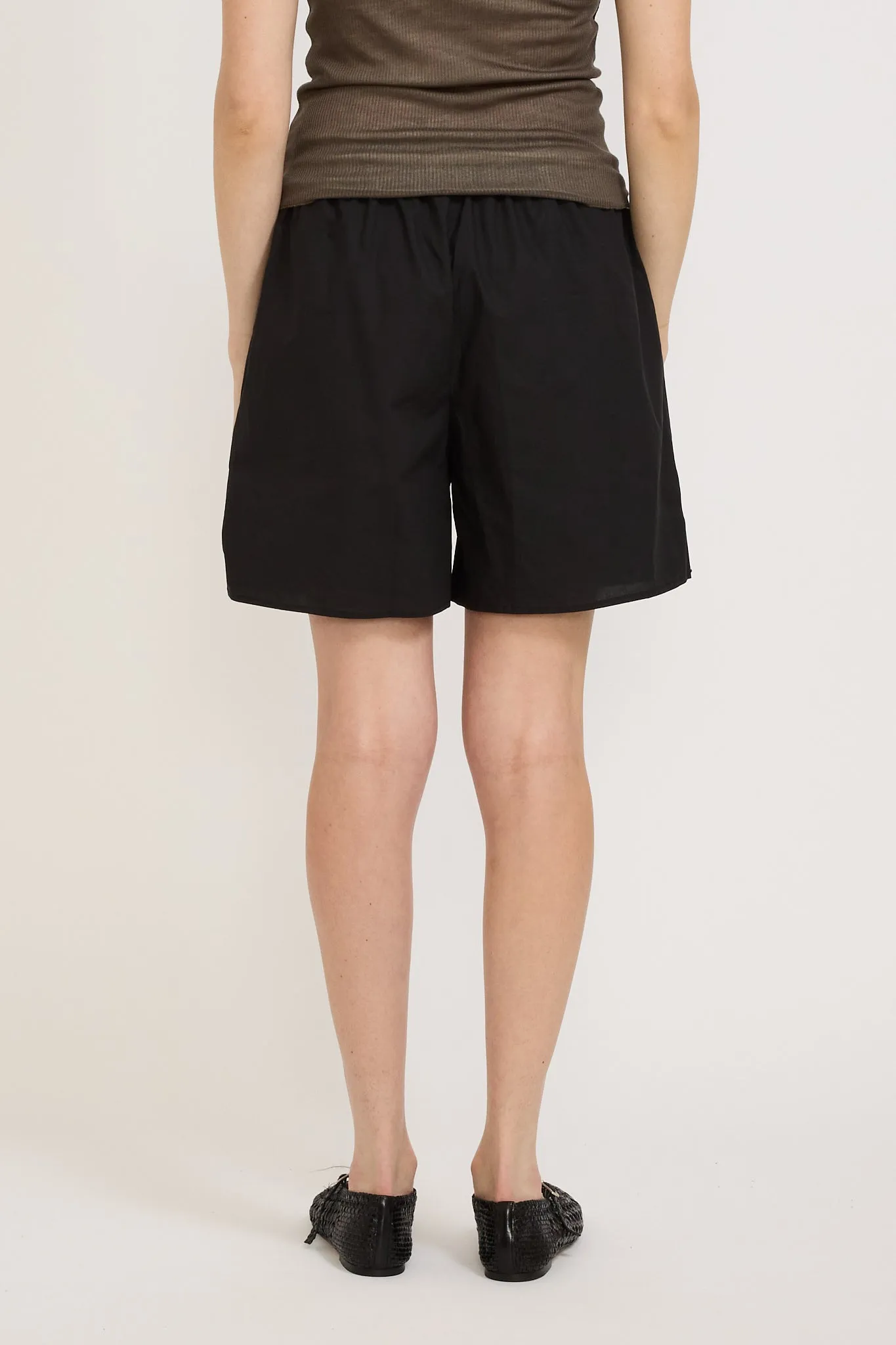 Button Short Black