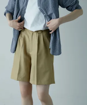 Center press tack shorts