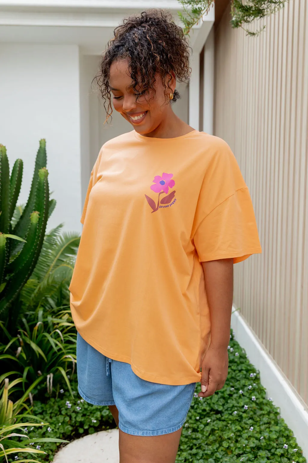 Choose Kindness Tee in Peach