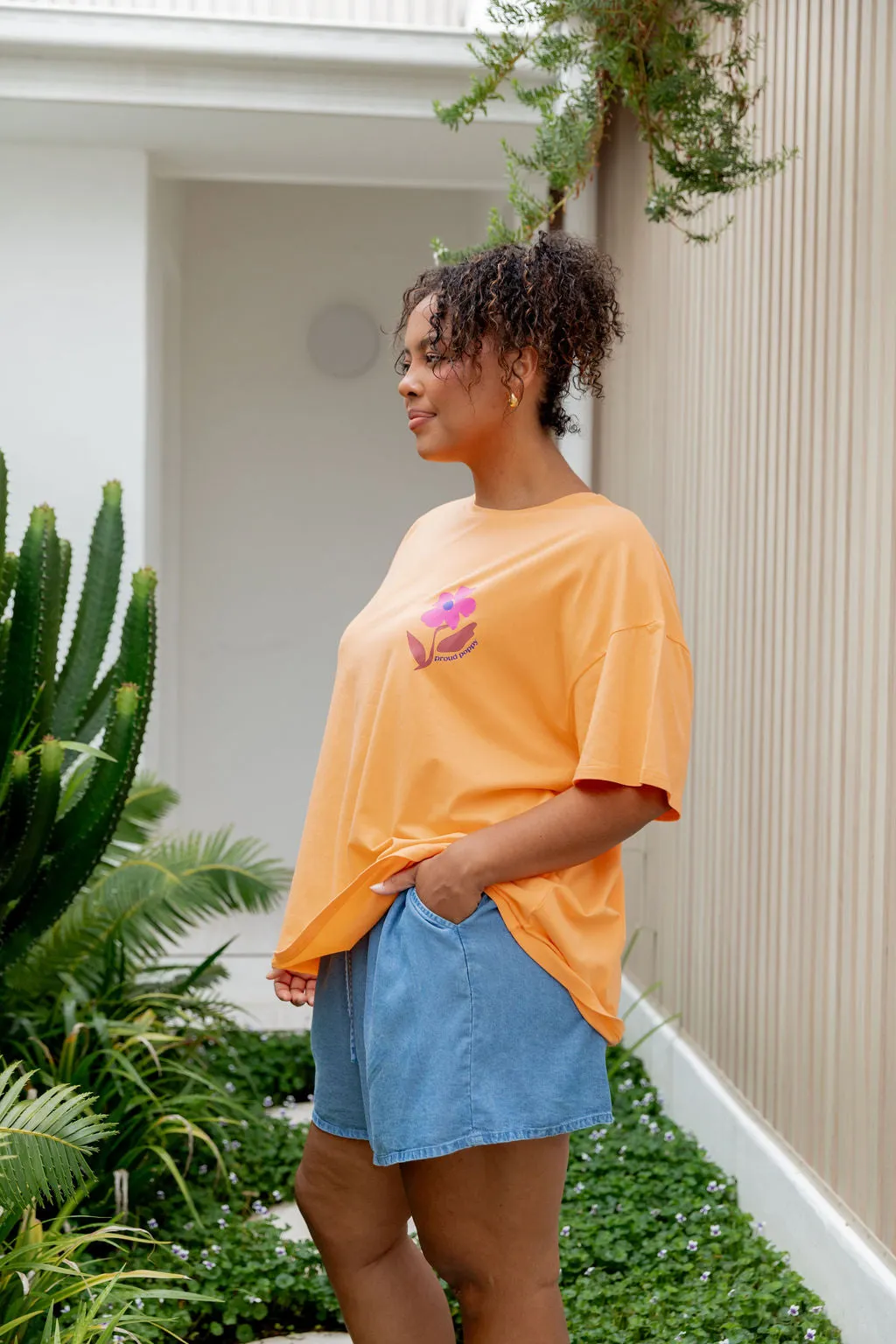 Choose Kindness Tee in Peach