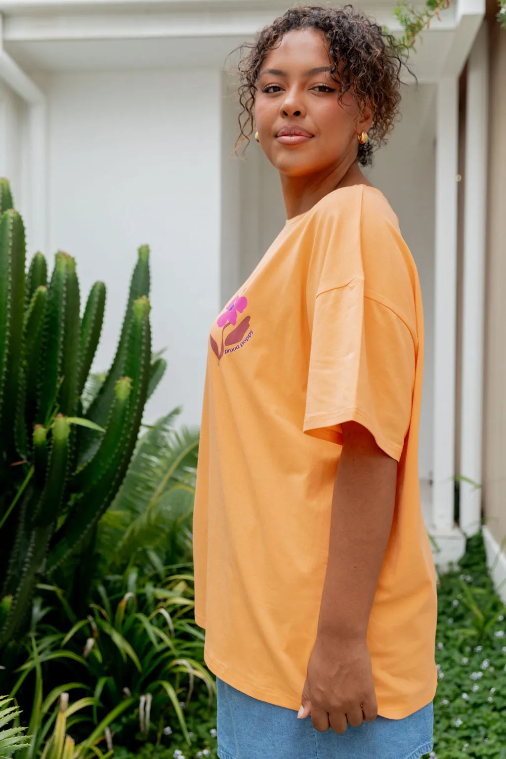 Choose Kindness Tee in Peach