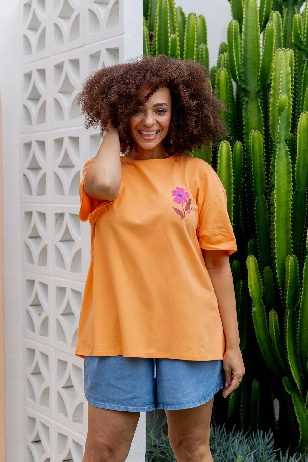Choose Kindness Tee in Peach