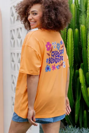 Choose Kindness Tee in Peach