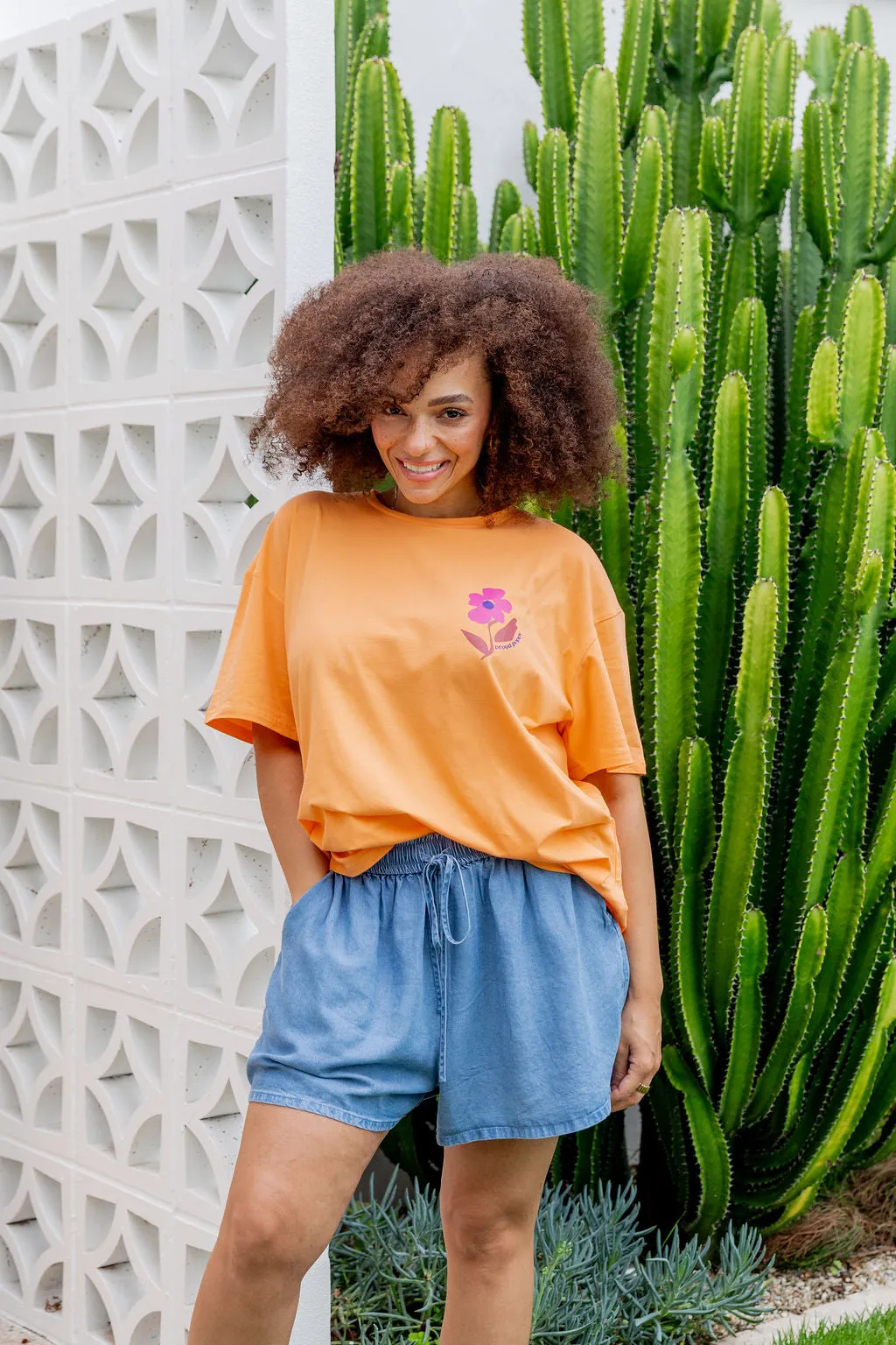 Choose Kindness Tee in Peach