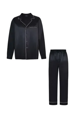 Classic Black Men's Pyjama Set