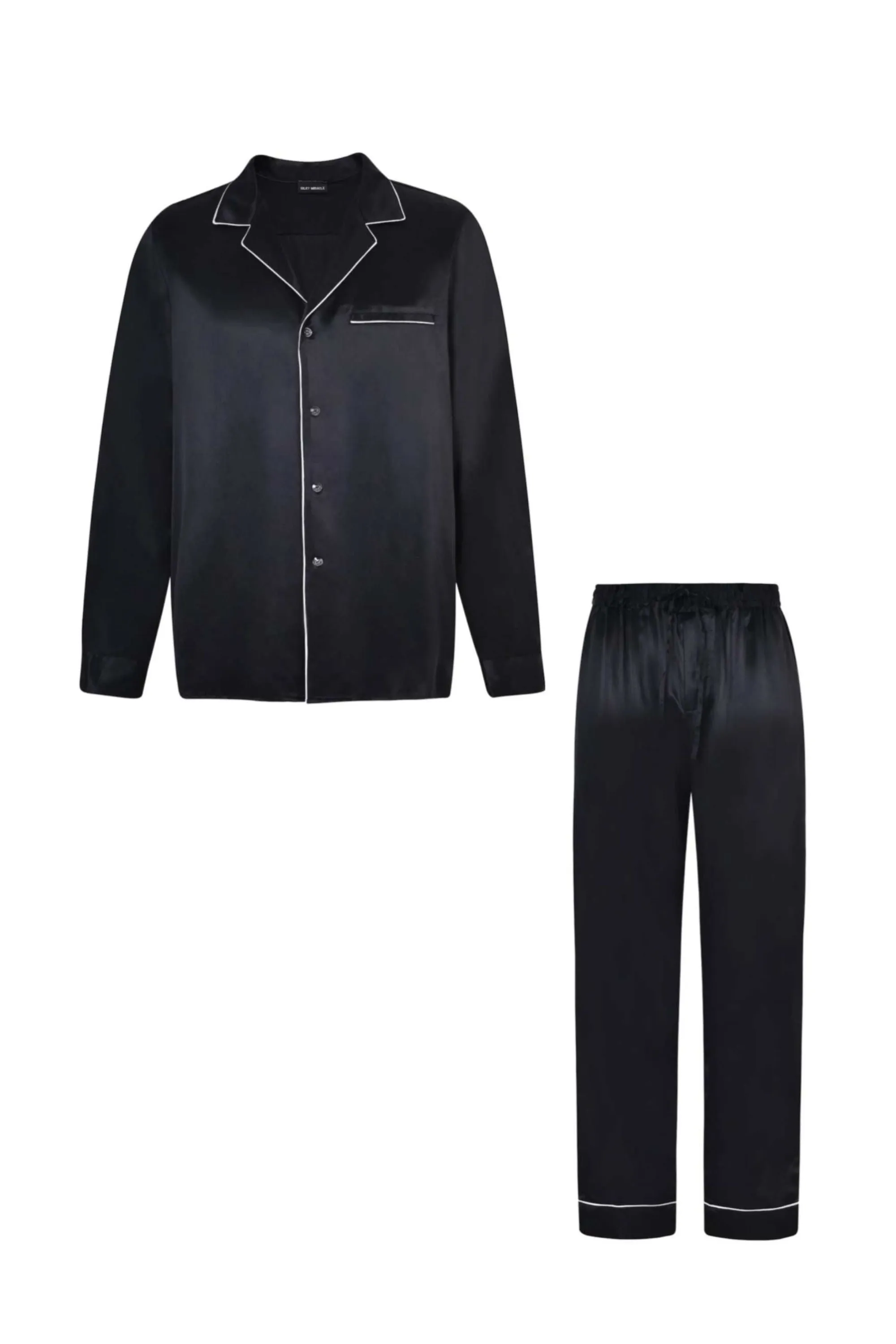Classic Black Men's Pyjama Set