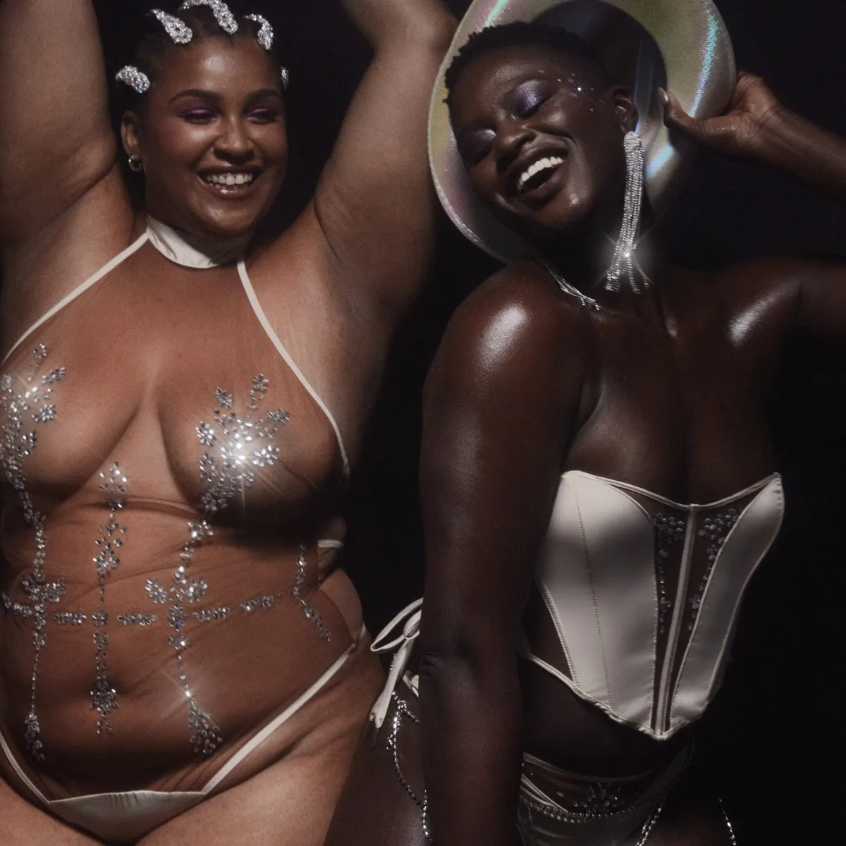 Dripping in Jewels Thong - Available in Multiple Nudes