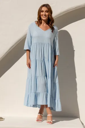FINAL SALE Ruffle Dress in Fleur