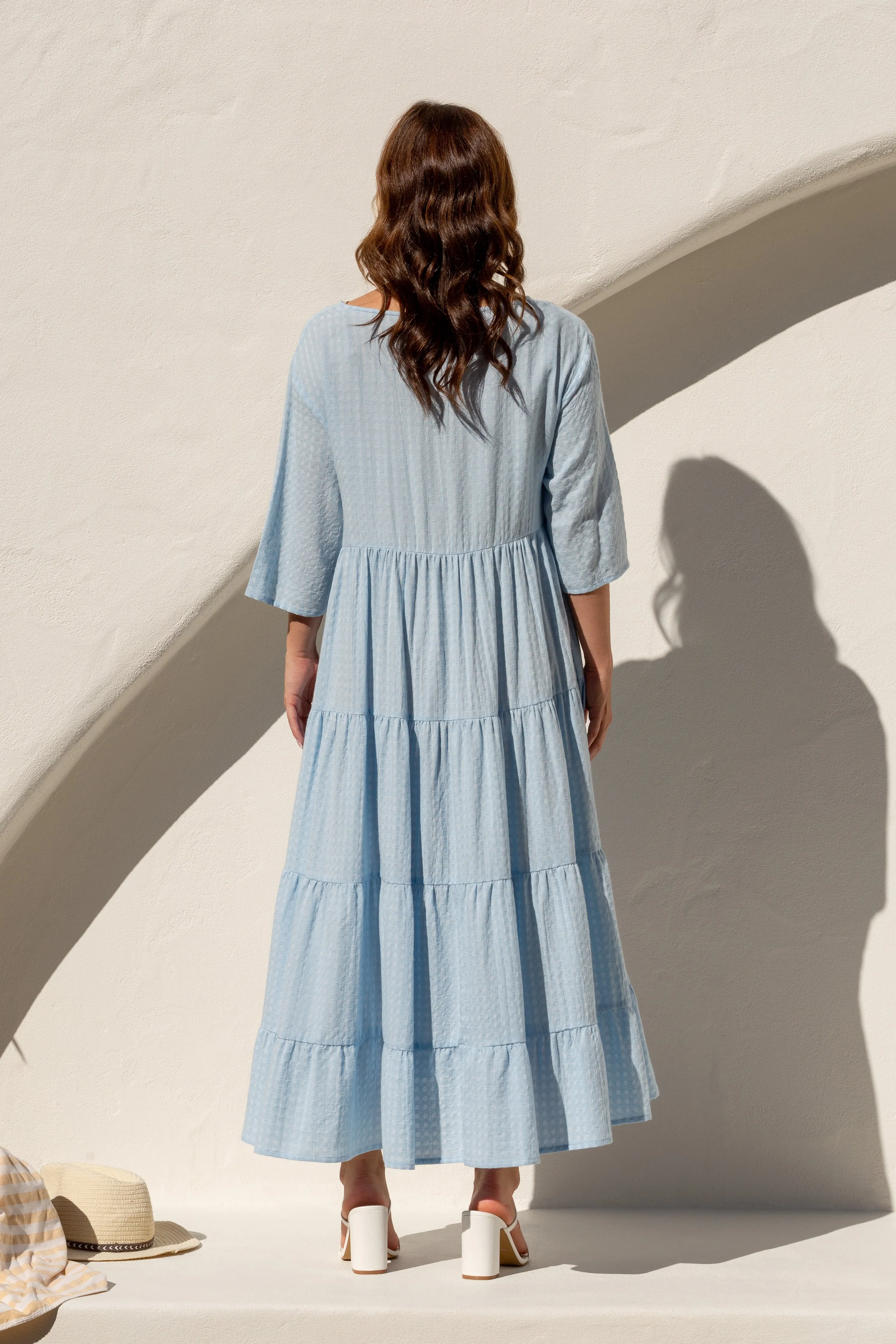 FINAL SALE Ruffle Dress in Fleur