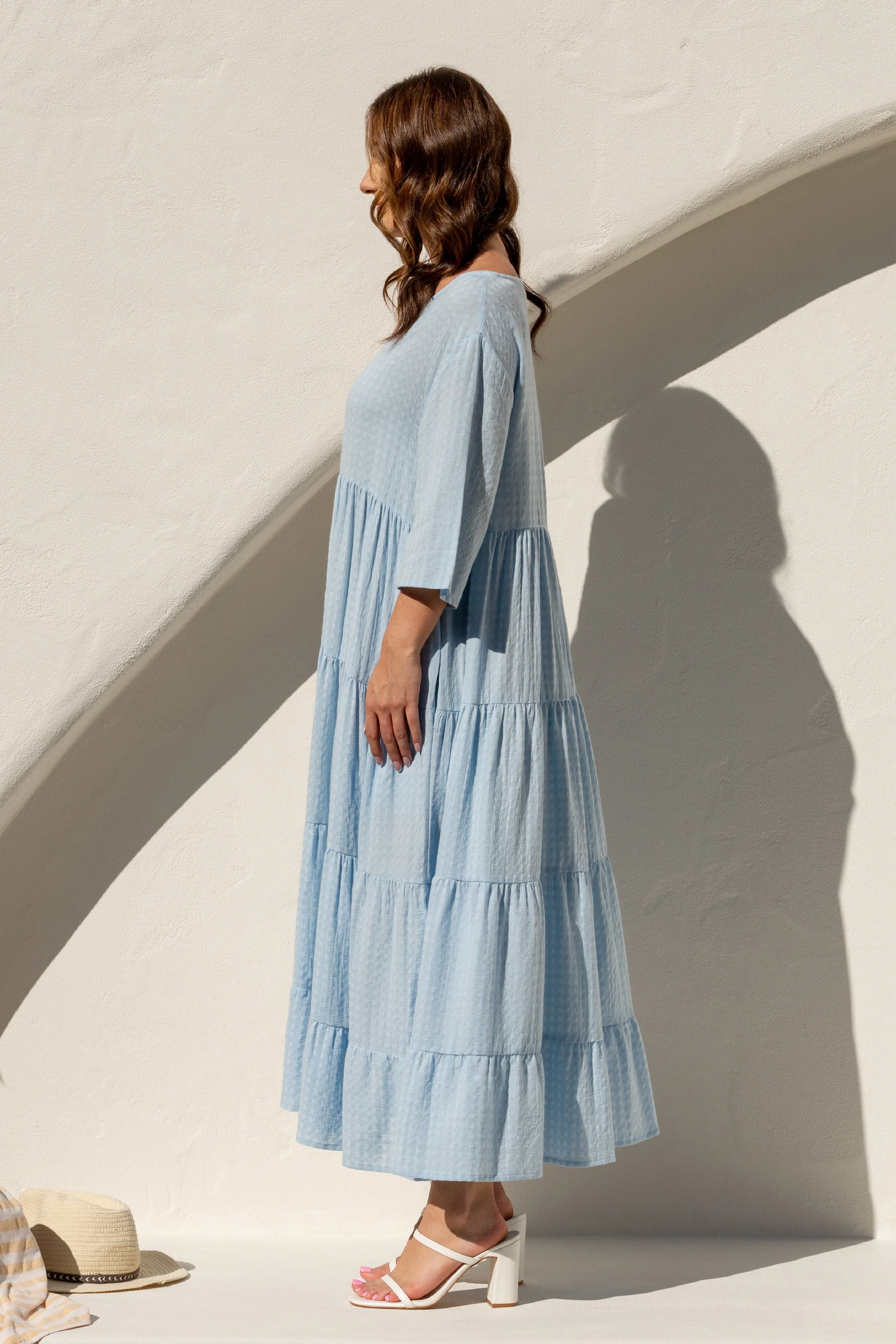 FINAL SALE Ruffle Dress in Fleur