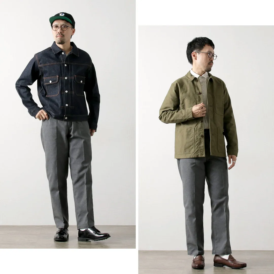 FOB FACTORY / F0538 STA-PREST wide pants