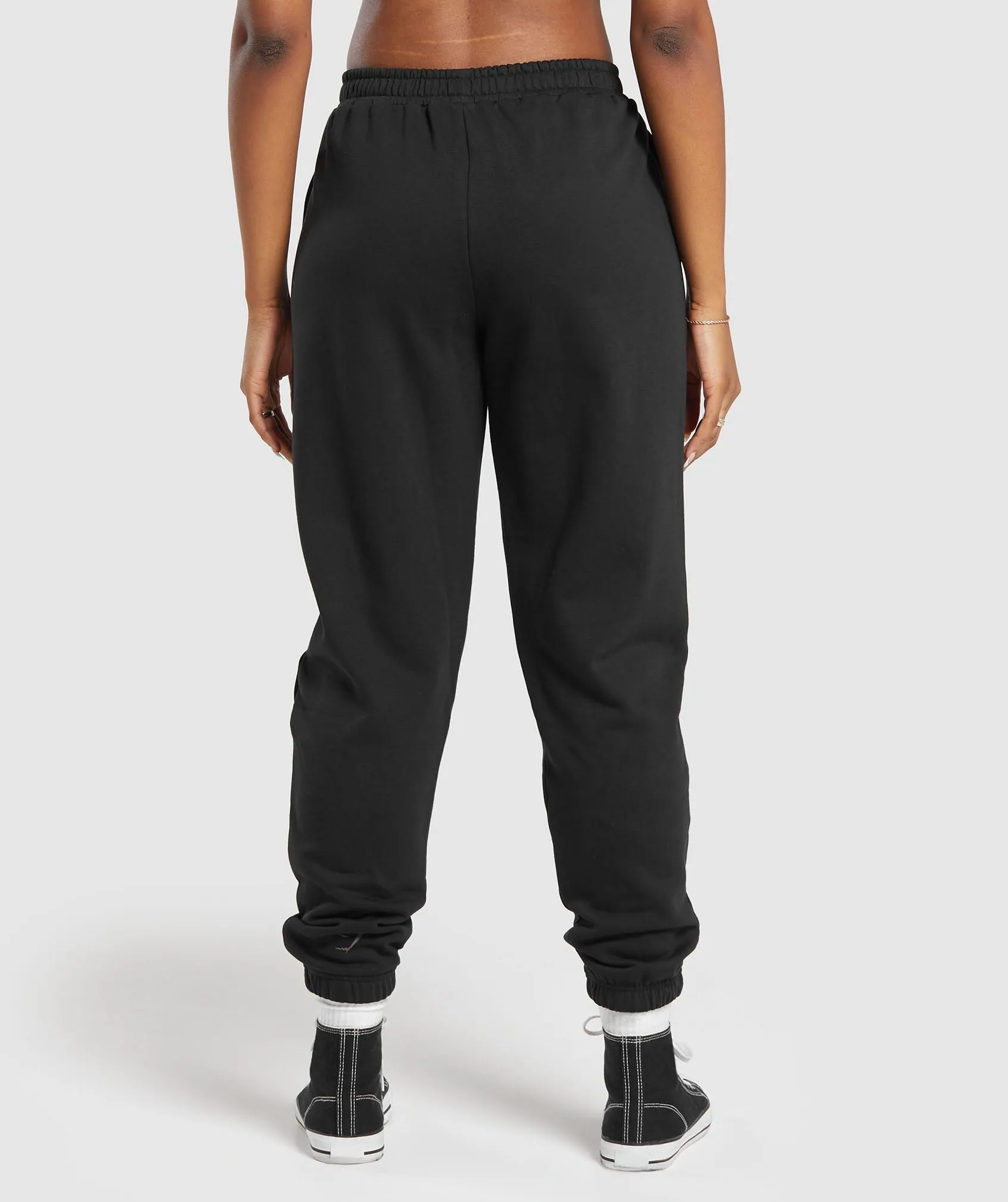 Gymshark Built Graphic Joggers - Black