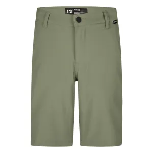 Hurley H20 Chino Walkshorts Spiral Sage (Big Kids)