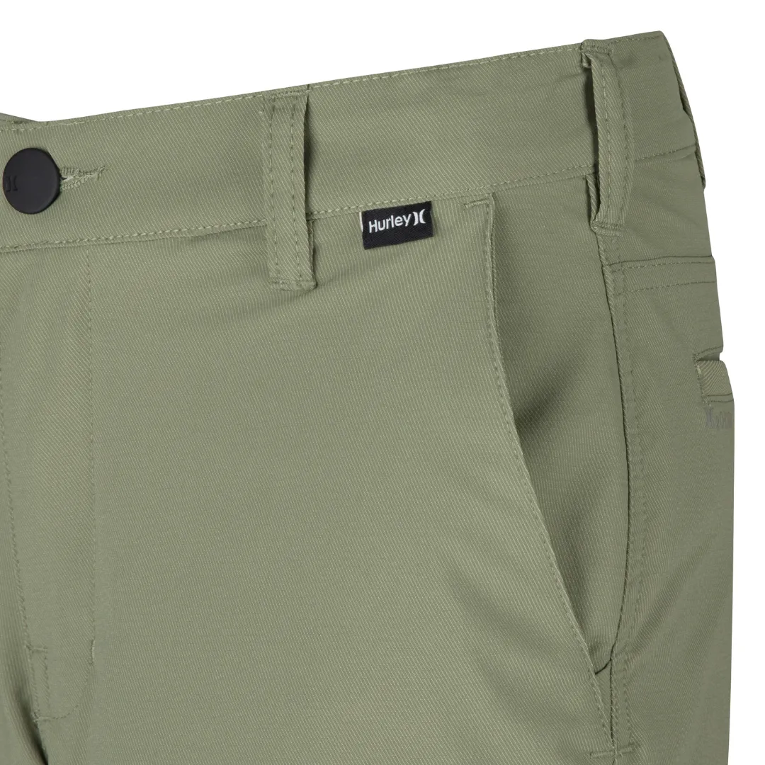 Hurley H20 Chino Walkshorts Spiral Sage (Big Kids)