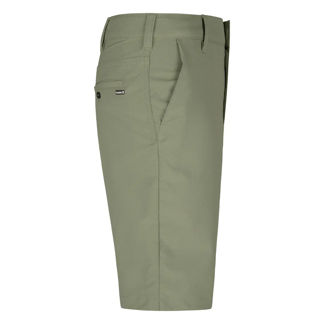 Hurley H20 Chino Walkshorts Spiral Sage (Big Kids)