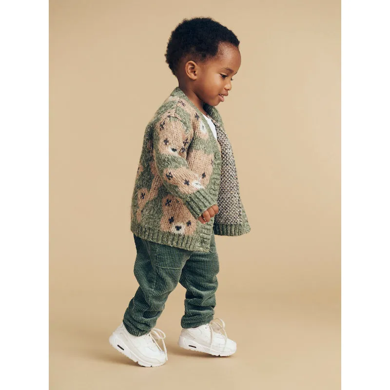 Huxbaby Light Spruce Huxbear Boxy Cardi