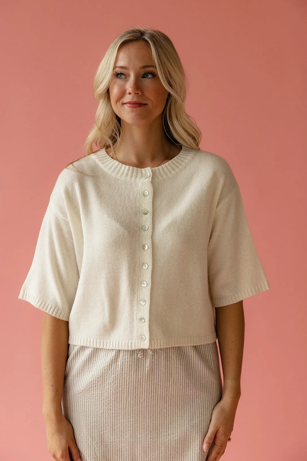 Isabella Short Sleeve Cardi