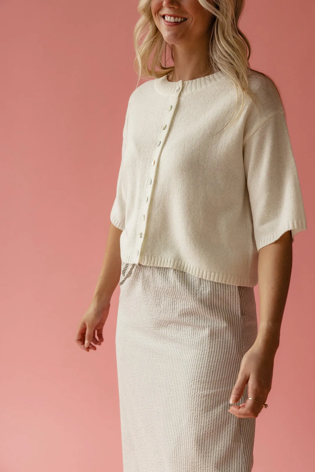 Isabella Short Sleeve Cardi
