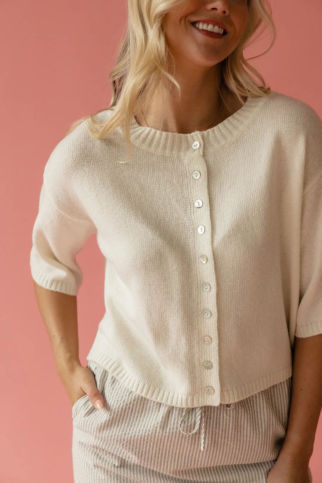 Isabella Short Sleeve Cardi