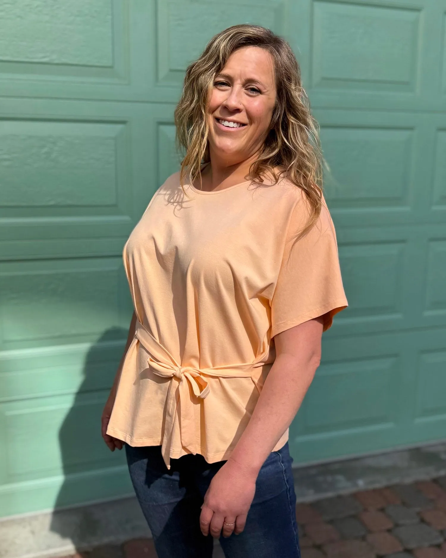 JOLLA top in Apricot