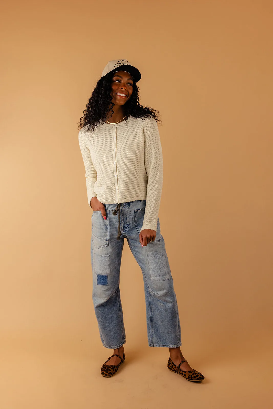 Just For You Textured Cardigan