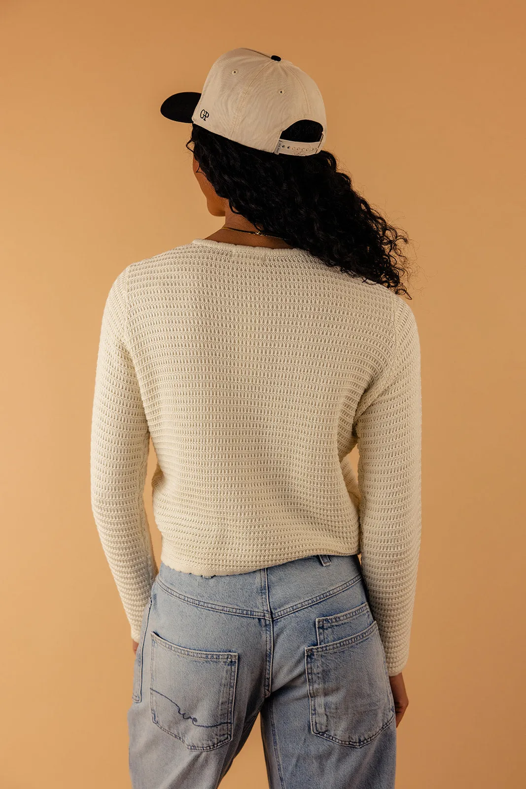 Just For You Textured Cardigan