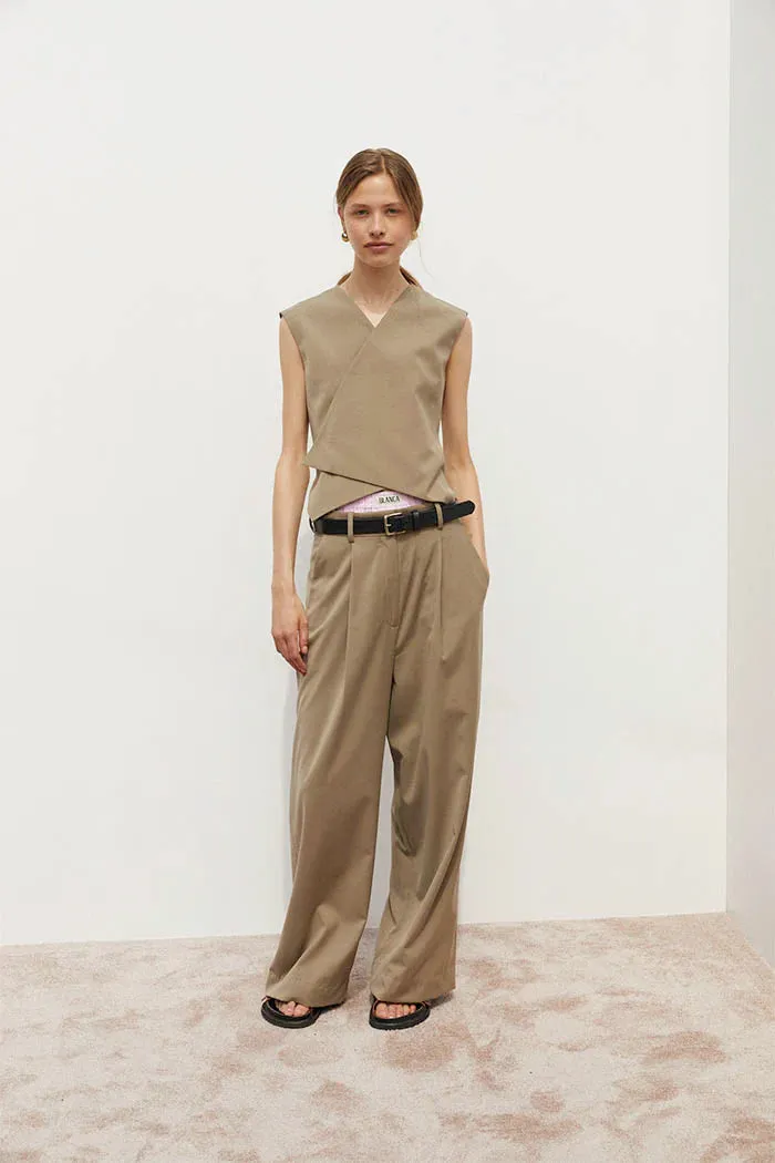 MARINA TROUSERS - BEIGE
