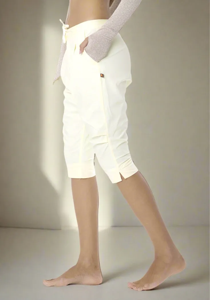Organic Cotton Poplin Travel Culottes