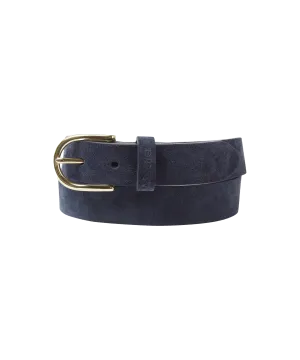Padley Suede Belt - Navy
