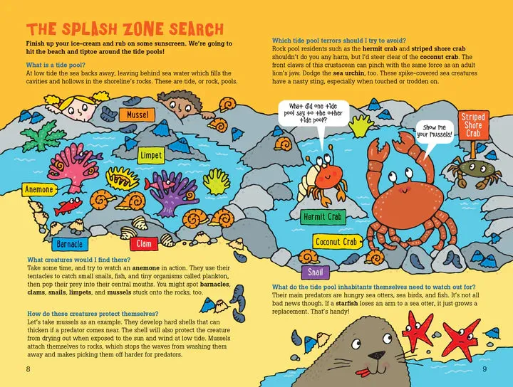 "100 Questions about Oceans" Book