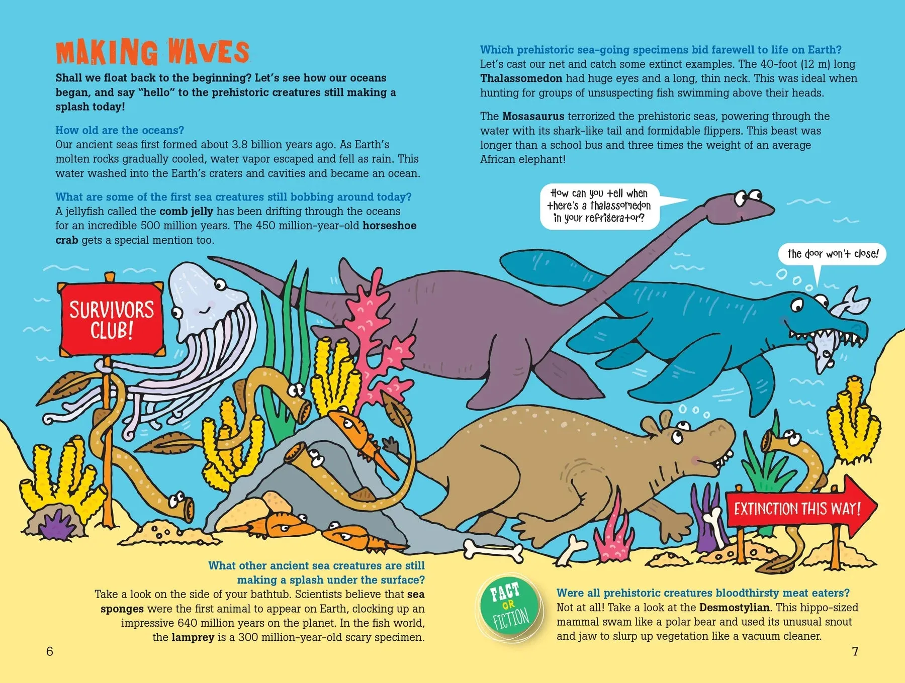 "100 Questions about Oceans" Book