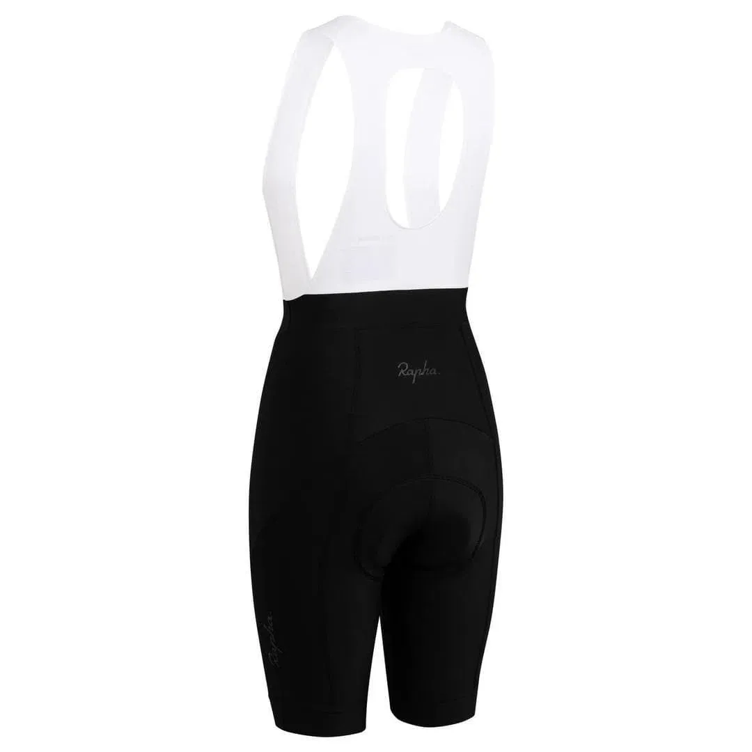 RAPHA Core Women Bib Shorts - BLW Black/White