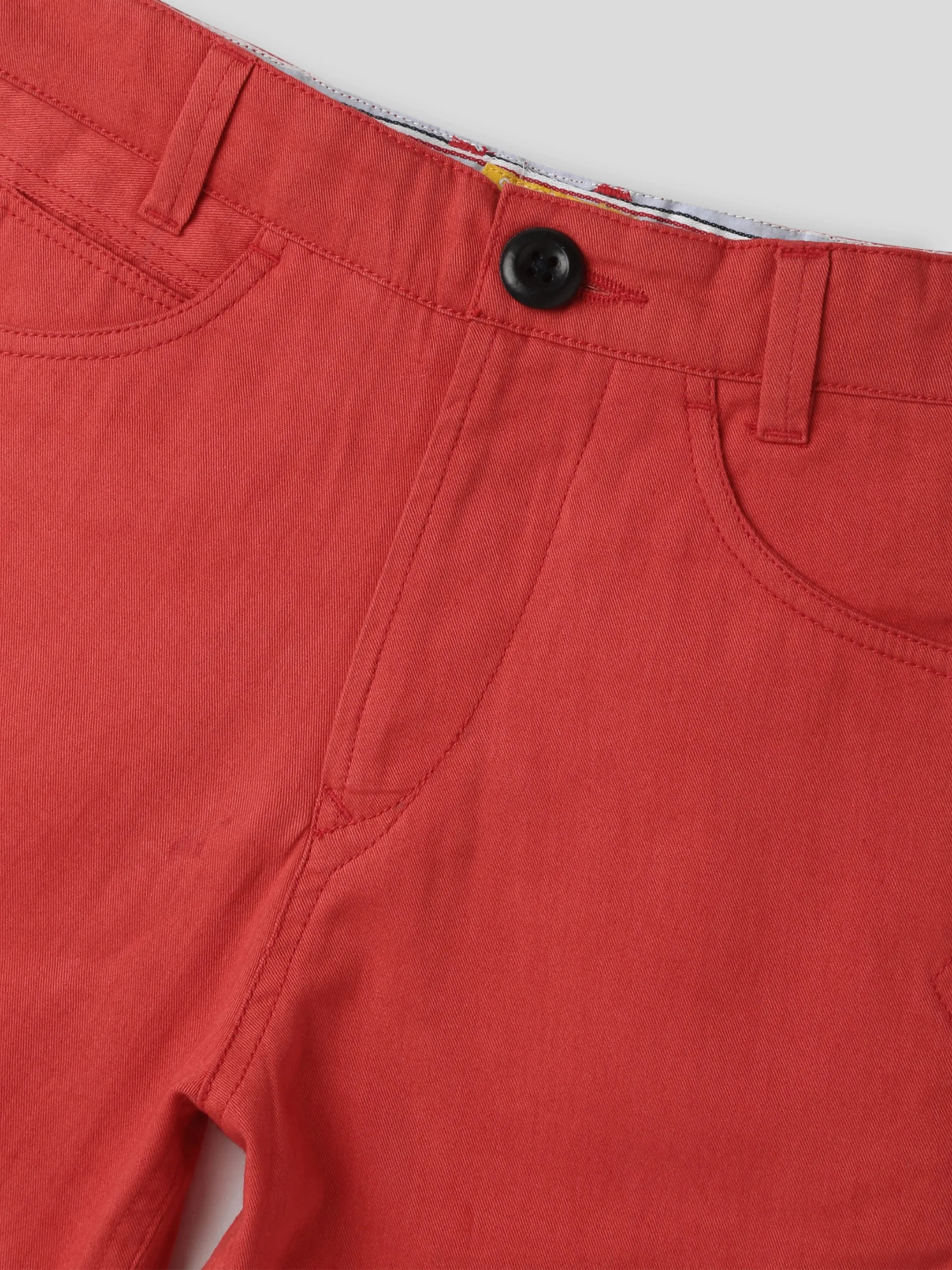 Red Chino Shorts