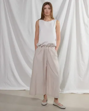 rialto48 Wide Leg Stretch Trousers in Raspberry