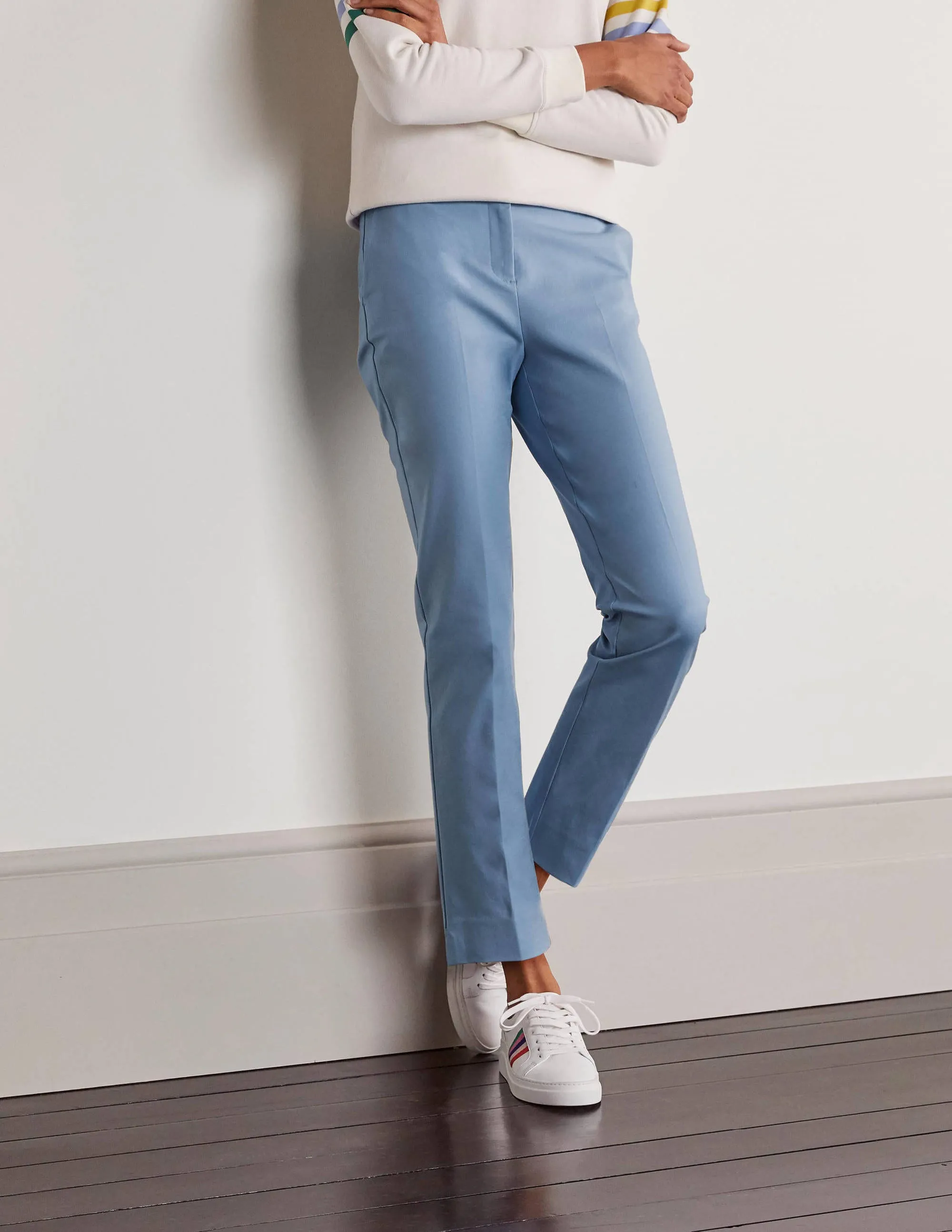 Richmond 7/8 Trouser-Hazy Blue