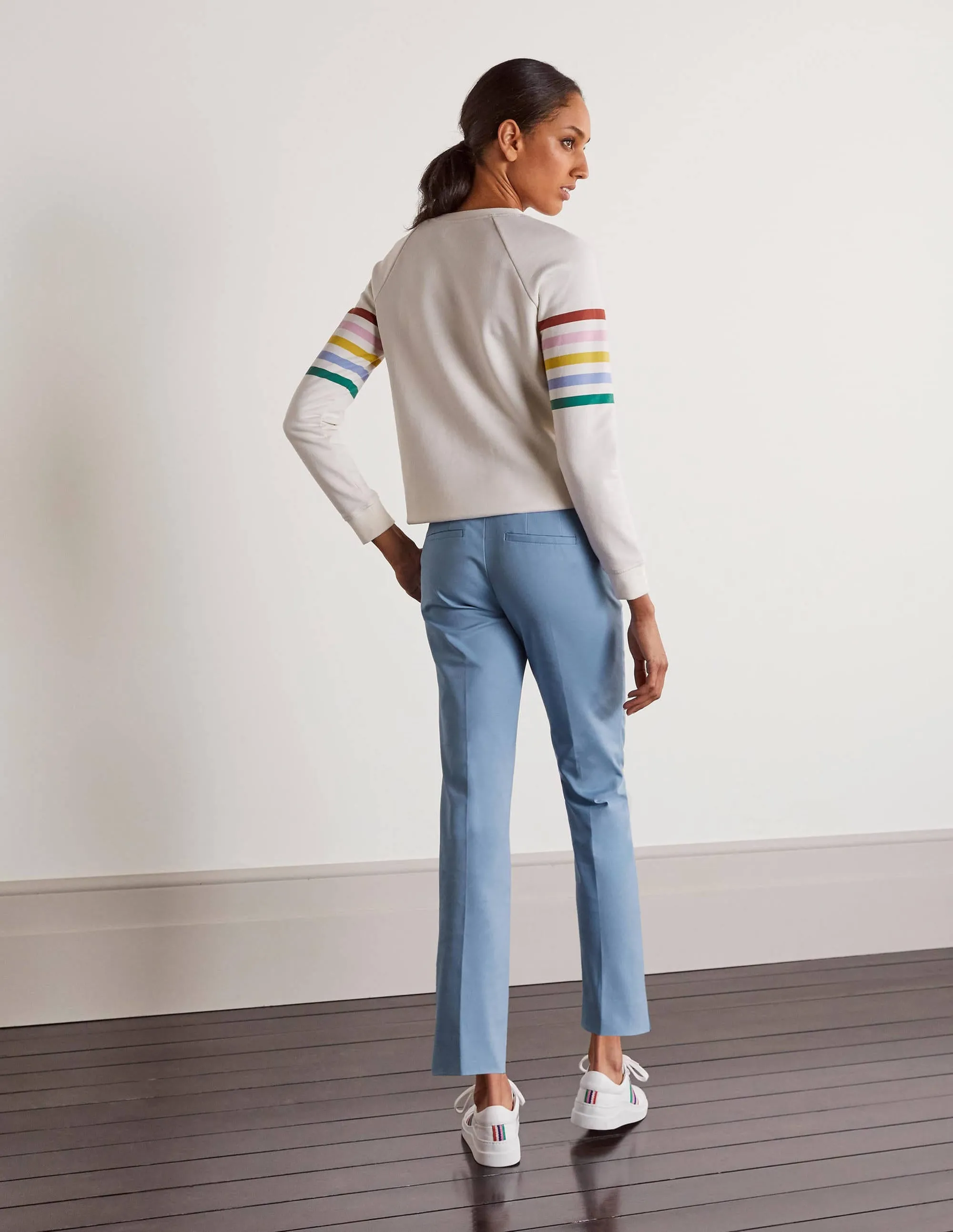 Richmond 7/8 Trouser-Hazy Blue