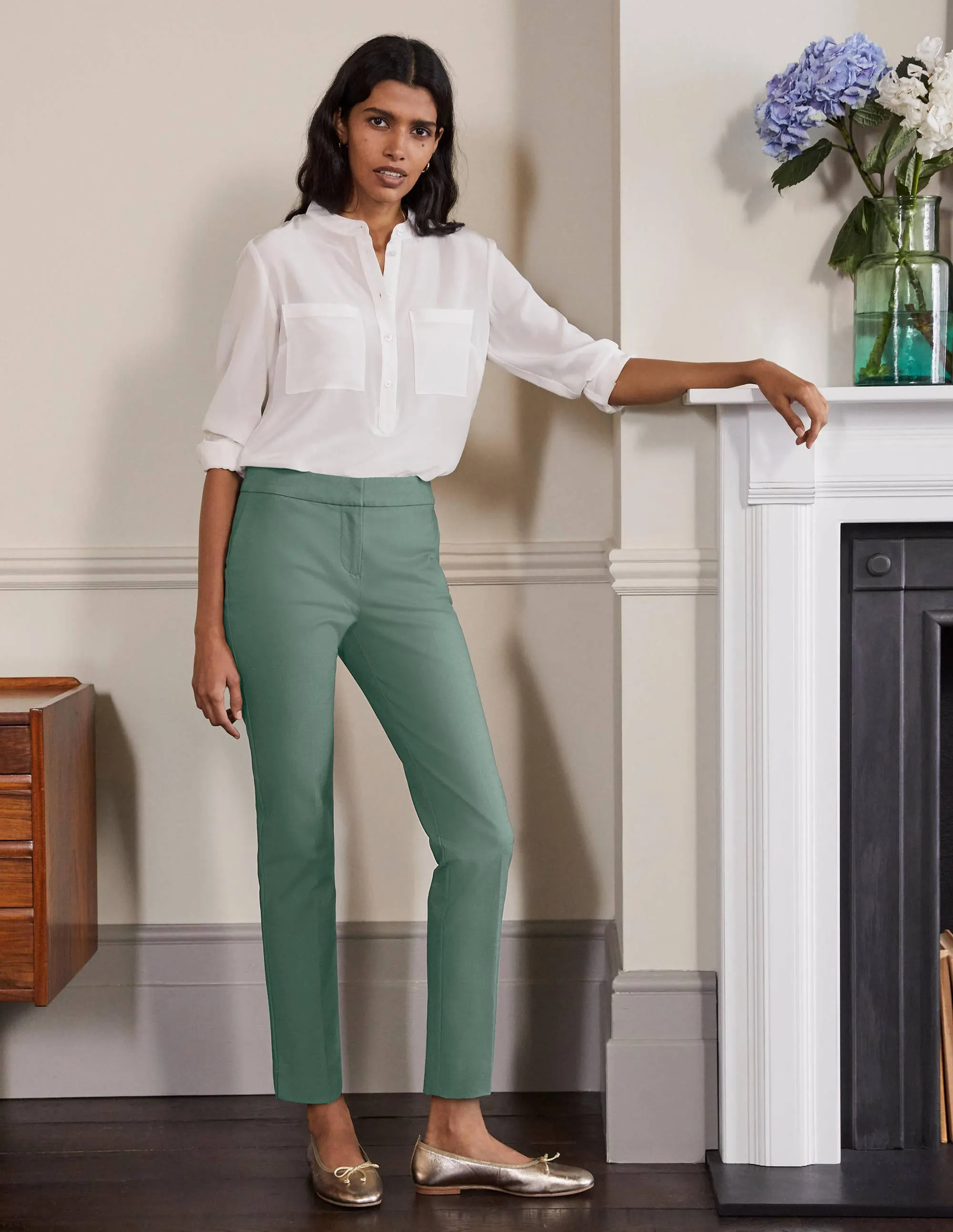 Richmond 7/8 Trouser-Heath