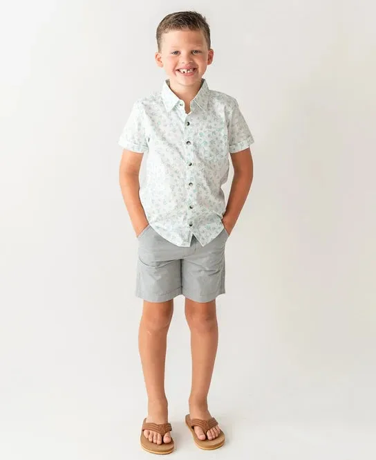 RuggedButts | Grey Chino Shorts