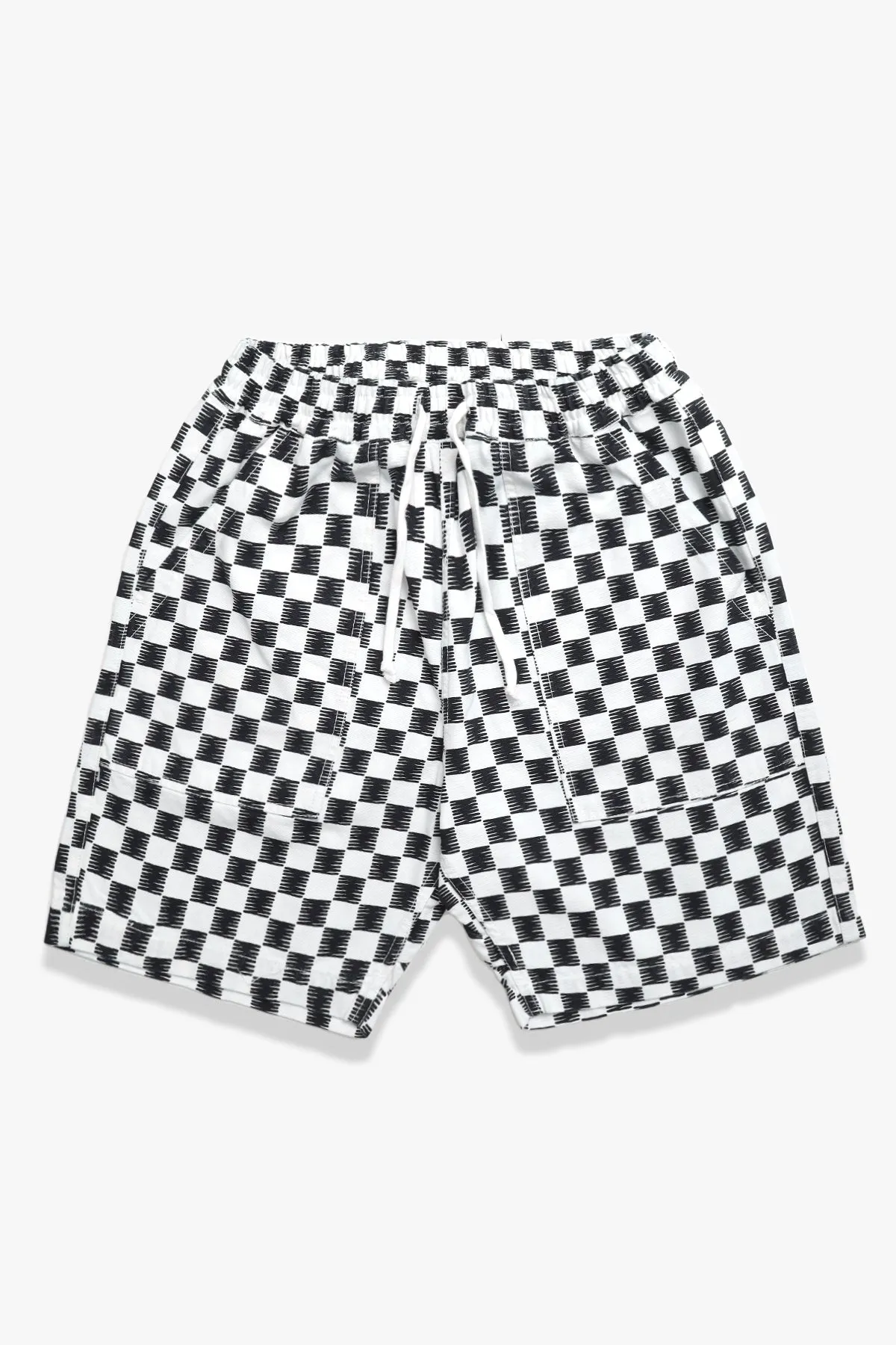 Service Works - Classic Chef Shorts - Mono Checker