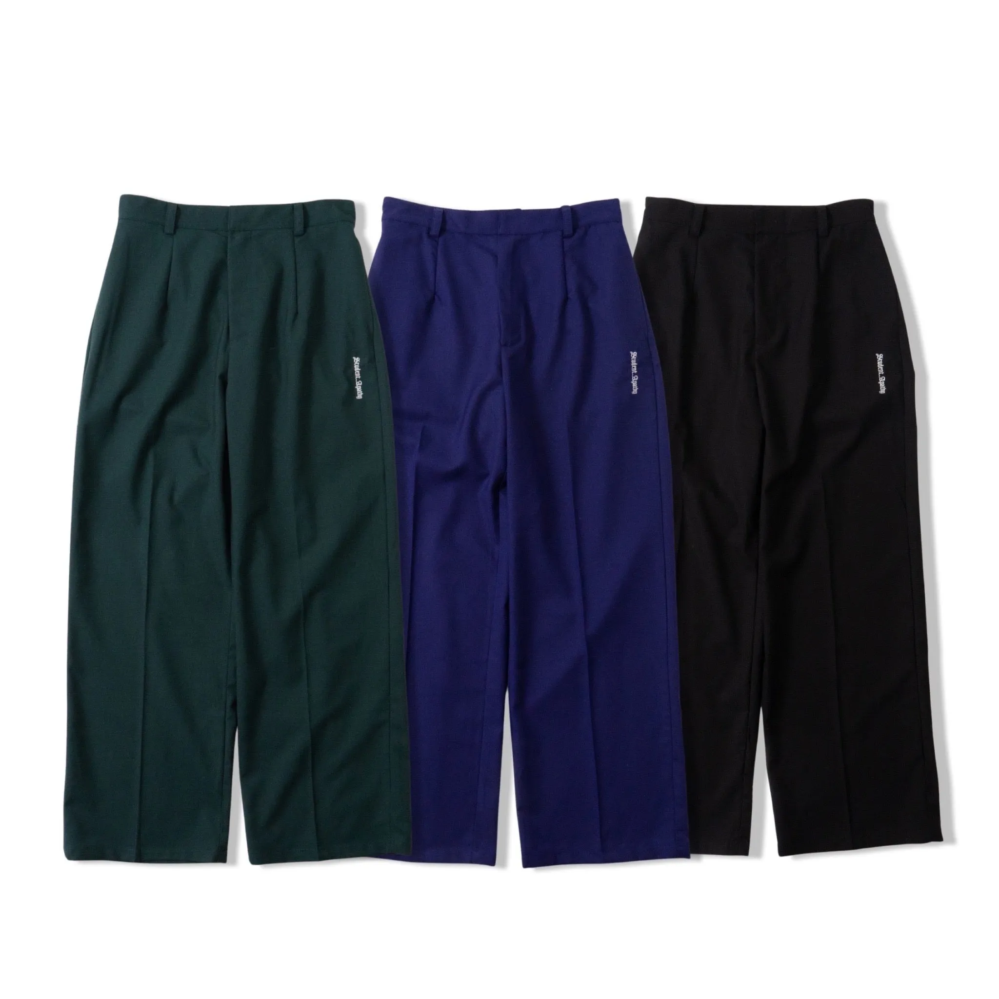 student apathy center press slacks pants