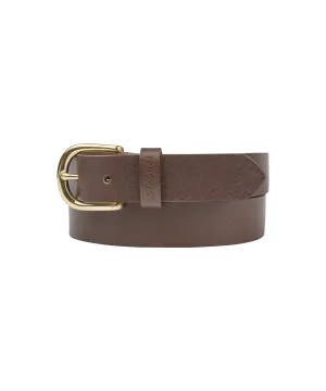Tideswell Leather Belt - Dark Brown