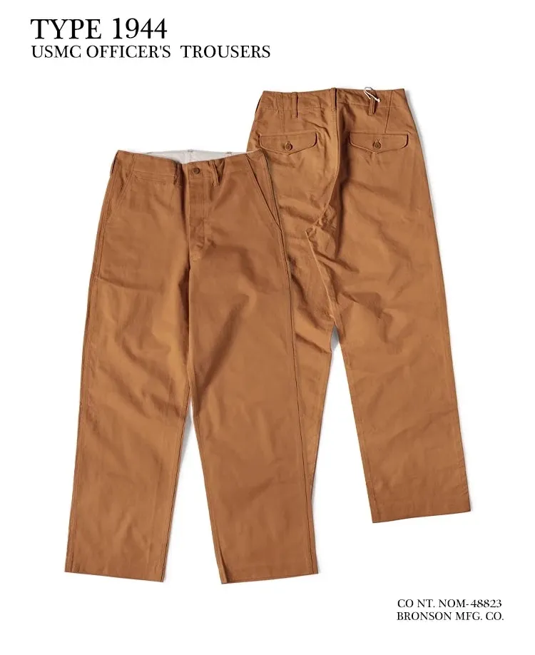 USMC Officer Chino Pants - Straight-Leg Military Trousers