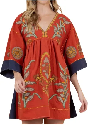 Womens Boho Oversized Dress Print Babydoll Mini Dresses Loose V Neck Y2K Summer Sexy Lounge Vacation Short Sundresses