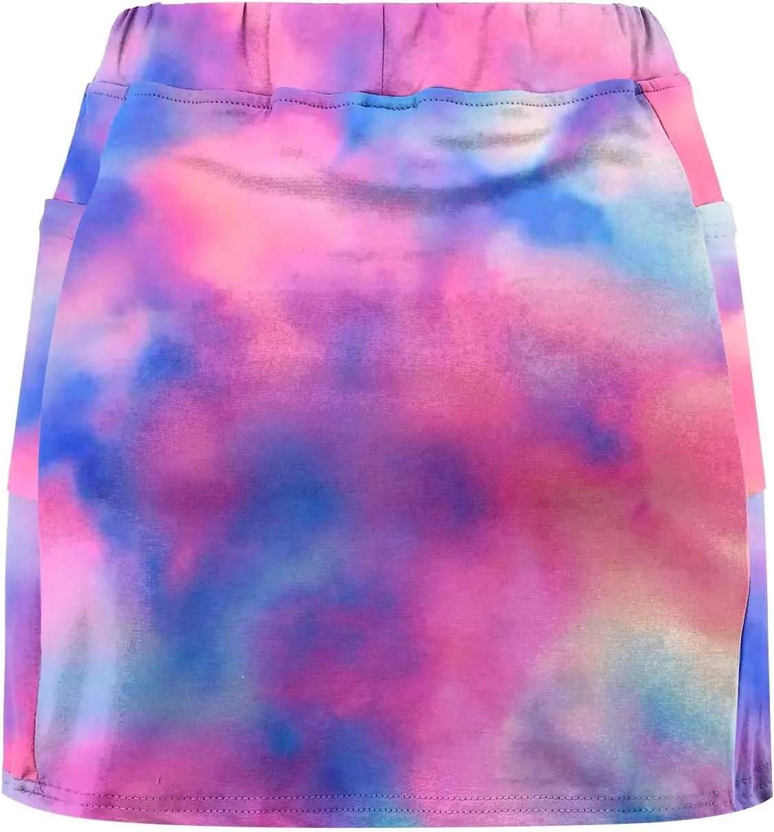 Womens Tennis Mini Skirts Plus Size Tie Dye Tummy Control Running Shorts Lounge Workout Sports Short Leggings Skorts Culottes