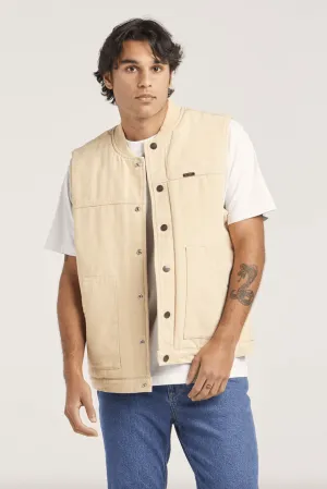 WRANGLER LOGGER VEST - LIGHT STONE